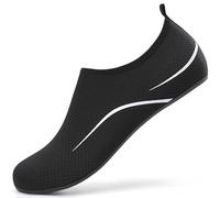Uomo Donna Scarpe da Scoglio Water Shoes Scarpette per Scogli Scarpe Mare Antiscivolo Scarpe per Spiaggia Traspirante Scarpe Acquatiche per Sport Acquatici Parco Acquatico.Nero,40 EU