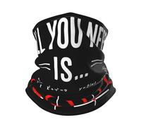 Uomo Donna Sciarpa al Collo Tutto ciò di Cui Hai Bisogno È Amare La Matematica Fascia per Capelli Durevole Ghetta da Collo Traspirante Scaldacollo per Arrampicata Motocicletta Escursionismo