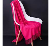 Uomo Donna Simil Cashmere Sciarpa Caldo Scialle Mantella Copricapo Rettangolare
