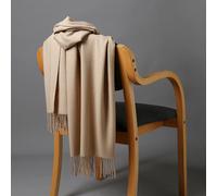 Uomo Donna Simil Cashmere Sciarpa Caldo Scialle Mantella Copricapo Rettangolare