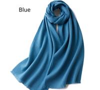 Uomo Donna Simil Lana Sciarpa Solido Pashmina Scialle Fall Inverno Outdoor Soft
