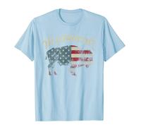 Uomo Donna Unisex Yellowstone National Park Buffalo T Shirt