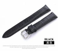 Uomo Donna Vera Pelle Cinturini Orologi Nero 12mm 20mm Per Apple