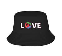 Uomo Donne Bucket Hat Eritrea Bandiera Eritrea Logo della Pace Amore Cappello da Pescatore Confortevole Cappelli di Benna Protezione Solare Cappello da Sole per Pesca Estate All'Aperto