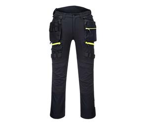 Uomo Elasticizzato Staccabile Fondina Tasca Pantaloni Lato Tasche Al Ginocchio