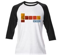Uomo Encom Tron Film Logo Retrò Raglan T Camicia Classica Flynn's Arcade Gamer