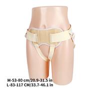 Uomo Ernia Inguinale Cintura Doppio Supporto Truss Intimo Regolabile Con 2 Pads