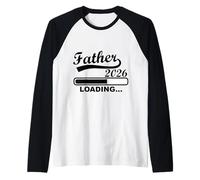 Uomo Father 2026 Loading Bald Papa Diventa Maglia con Maniche Raglan