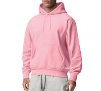 Uomo Felpa con Cappuccio,Traspirante Sportiva Felpe Giacca Lavora Senza Manica Lunga Cappuccio Resistente Atletica Y2K Baggy Elegante Sport Streetwear