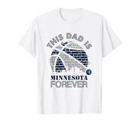 Uomo Festa del papà NBA This Dad Is Minnesota Forever Maglietta