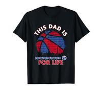 Uomo Festa del papà NBA This Dad Is Washington for Life Maglietta