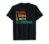 Uomo Filippo L'uomo Il mito La leggenda Vintage Filippo Maglietta