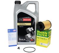MANN-FILTER HU 716/2 x Filtro dell'olio - per Autovetture + veicoli commeriali