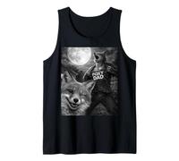 Uomo Foxy Hot Handsome papà Divertente Vintage Horror Uomo Luna Selfie Canotta