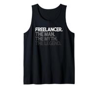 Uomo Freelancer Man The Myth Legend Gift Canotta