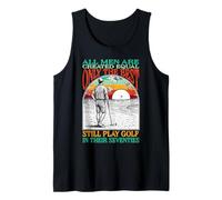 Uomo Funny 70th Birthday Golf Dad Play Seventies Golfer Golfing Canotta