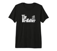 Uomo Funny Bird Owner Gift The Birdfather Maglietta Premium