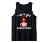 Uomo Funny Grandpa Fireman GNOME for Men Firefighter Dad Saying Canotta