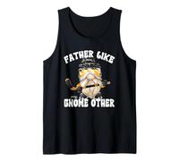 Uomo Funny Grandpa Ice Hockey GNOME Graphic for Men And Best Dad Canotta