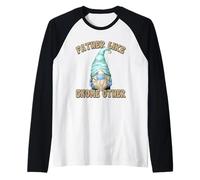 Uomo Funny Surgery Nurse Dad Graphic for Men Cardiac Nurse GNOME Maglia con Maniche Raglan