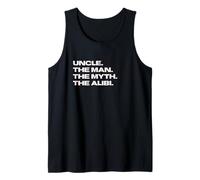 Uomo Funny Uncle - The Man, The Myth, The Alibi Canotta