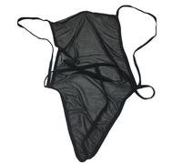 Uomo Gay Sexy Rete Schienale Mankini Tanga Reggicalze Body Top Canotta Erotica