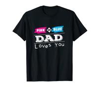 Uomo Gender Reveal Party T-Shirt per mamma e papà Maglietta