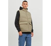 Uomo Gilet Giacca JACK & JONES trapuntata con tasche cargo JORVESTERBRO NUOVO