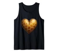 Uomo Giraffa Amante Cuore Design Fantasia Cuore Canotta