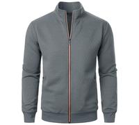 Uomo Giubbotto Caldo Elegante Cappotto Leggera Casual Parka Riscaldato Taglie Forti Zip Addensare Invernale Primavera Estate Bomber Giubbino Autunno