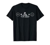 Uomo Gokart Macht Glücklich Kart - Regalo per pilota di cart Maglietta