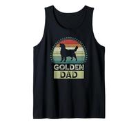Uomo Golden Dad, Father's Day, Golden Retriever Daddy Canotta
