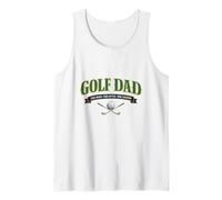 Uomo «Golf Dad: Il Mito e la Leggenda» Funny Man Cave Golfers Canotta