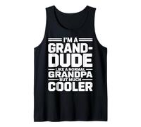 Uomo Grand-Dude Like a Grandpa Only Cooler Hip Grandfather Canotta