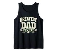 Uomo Greatest Dad Ever Golfing Happy Father's Day Amante del Golf Canotta