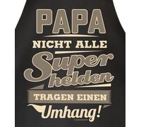 Uomo Grembiule Super Eroe Papa Aforismi per Barbecue Divertente Männer-geschenke
