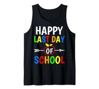 Uomo Happy Last Day of School 2027 - Funny Teachers And Students Canotta