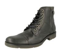 Uomo Harley Davidson Pizzo Pelle Stivali Caviglia - Maine