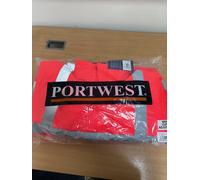 Portwest S463RERS Bomber Alta Visibilità, Rosso, Small