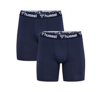 Uomo HUMMEL 2 pezzi Confezione Retro Boxer Mutande Tronchi Set Biancheria intima