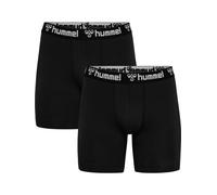 Uomo HUMMEL 2 pezzi Confezione Retro Boxer Mutande Tronchi Set Biancheria intima