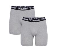 Uomo HUMMEL 2 pezzi Confezione Retro Boxer Mutande Tronchi Set Biancheria intima