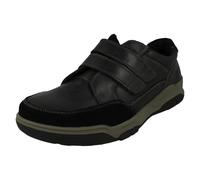 Uomo Hush Puppies Ammortizzato Suola Gancio & Ciclo Scarpe - Fabian