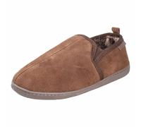 Uomo Hush Puppies 'Arnold' Camoscio Caldo Foderato Classico Pantofole