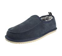 Uomo Hush Puppies Camoscio Pelliccia Finta Comodo Riposo Pantofole - Charles