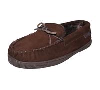 Uomo Hush Puppies Mocassino Pelle/Camoscio Abbigliamento Comodo Pantofole - Ace