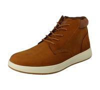 Uomo Hush Puppies Pelle Pizzo E Zip Casual Quotidiano Stivali Caviglia: Bronko