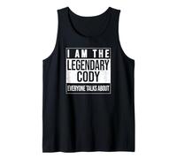Uomo I am The leggendary Shirt, Idea Regalo per Cody Canotta