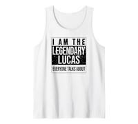 Uomo I am The leggendary Shirt, Idea Regalo per Lucas Canotta