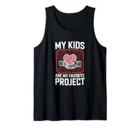 Uomo I miei figli sono la mia dichiarazione di progetto preferita Canotta